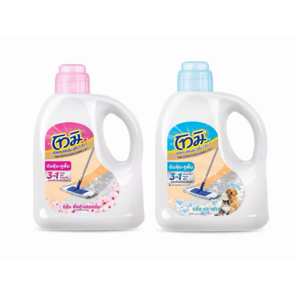 โทมิ น้ำยาดันฝุ่น-ถูพื้น 3IN1 ขนาด 850 มล.
