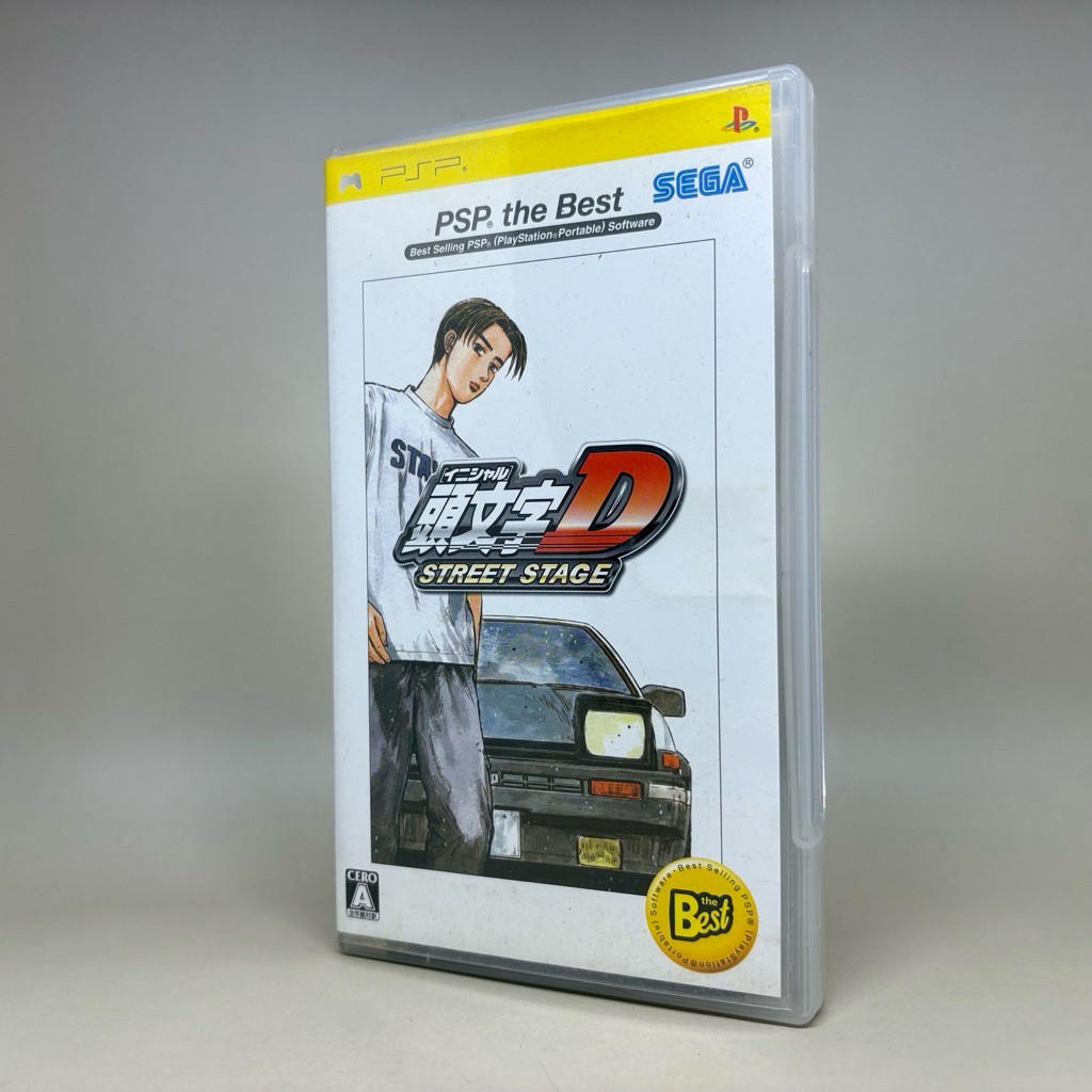 🇯🇵Initial D Street Stage (the Best)(PSP) | Sony PlayStation Pocket | Zone 2 Japan | Japanese | สินค้