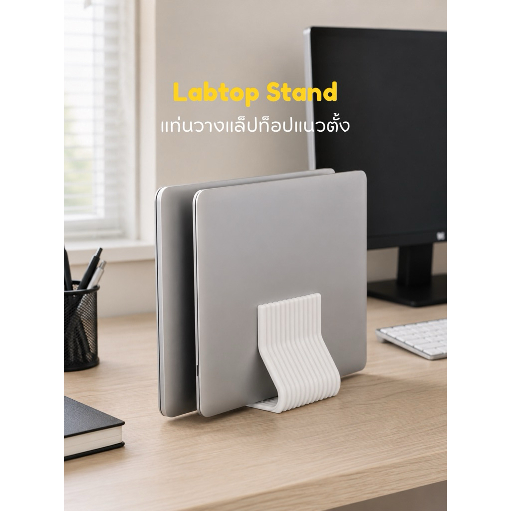 Labtop Stand - แท่นวางแล็ปท็อป/โน๊ตบุ๊ค/หนังสือแนวตั้ง