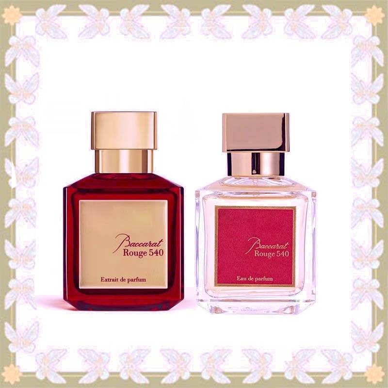 【ของแท้ 100%】Baccarat Rouge 540 EDP 70ml กลิ่นหอมของไม้ อำพัน และดอกไม้ เหมาะสำหรับทั้งชายและหญิง ติดทนนาน