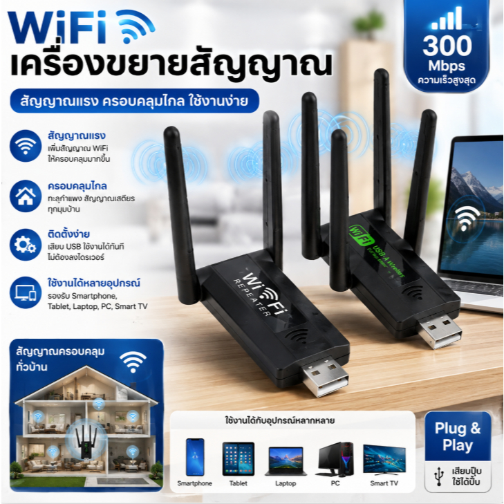 Cle เครื่องขยายสัญญาณ WIFI เครื่องขยายสัญญาณไร้สายเครื่องขยายสัญญาณเครือข่าย
