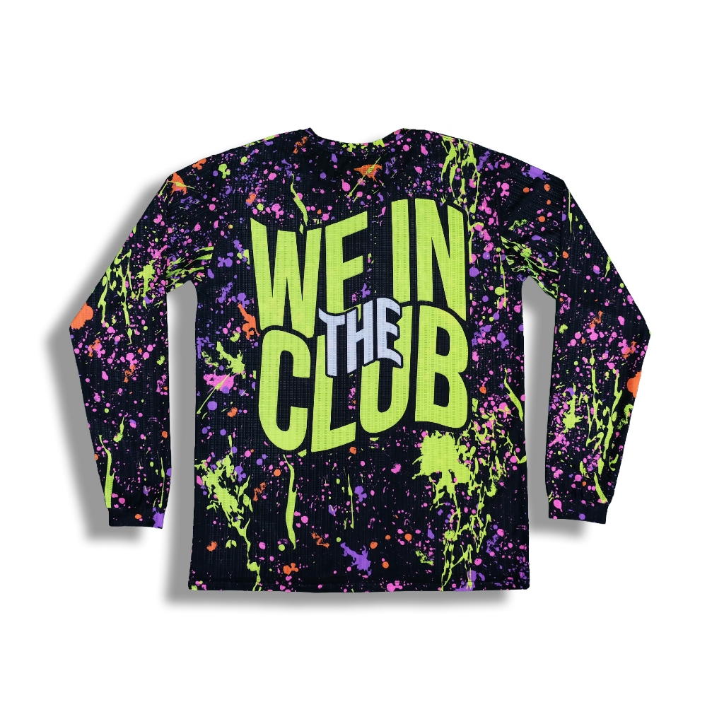 เสื้อแขนยาว Mesh Tee ปั่นจักรยานได้ We In The Club 2026 🩷💚💛🧡