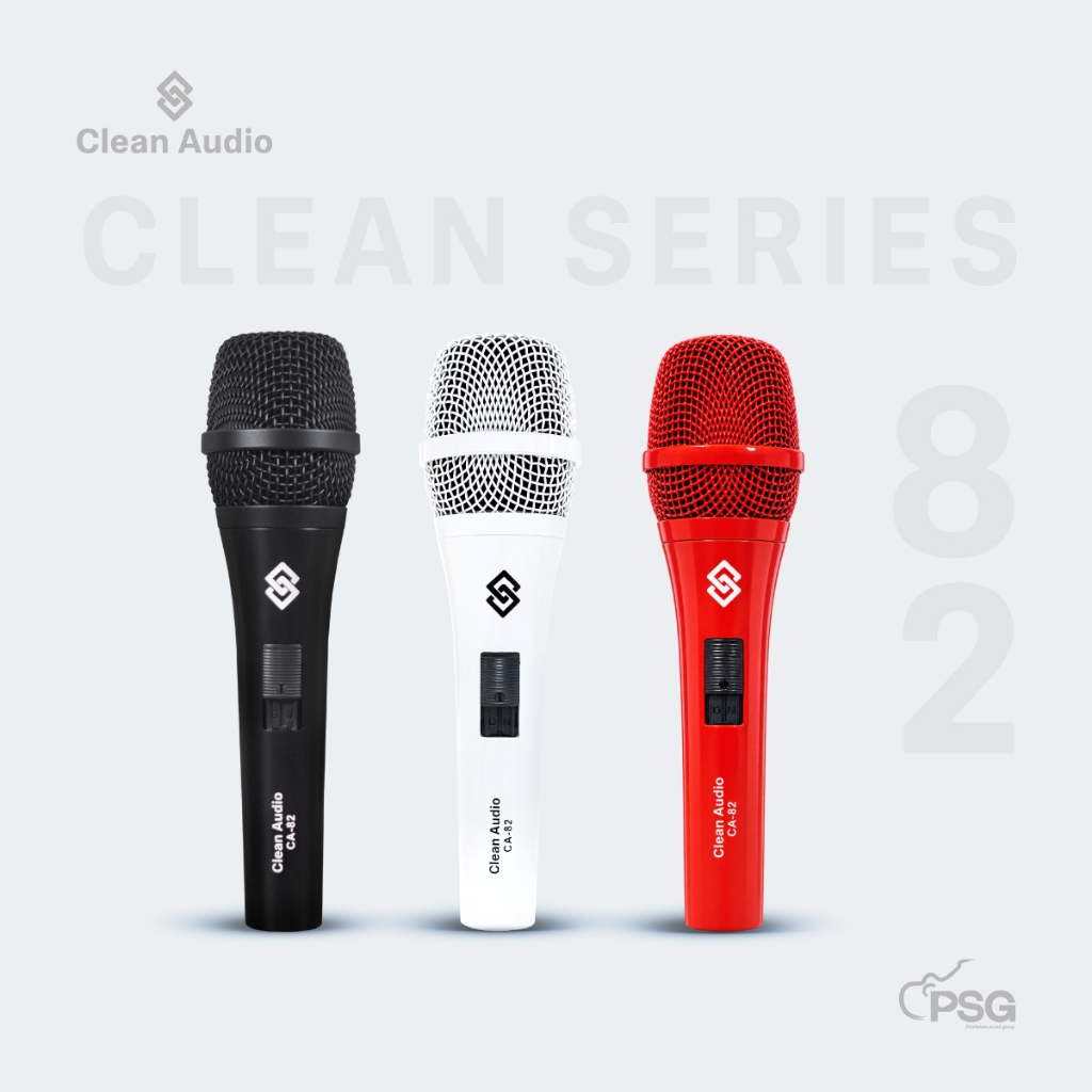 CLEAN AUDIO : CA-82 SERSES Dynamic Microphone