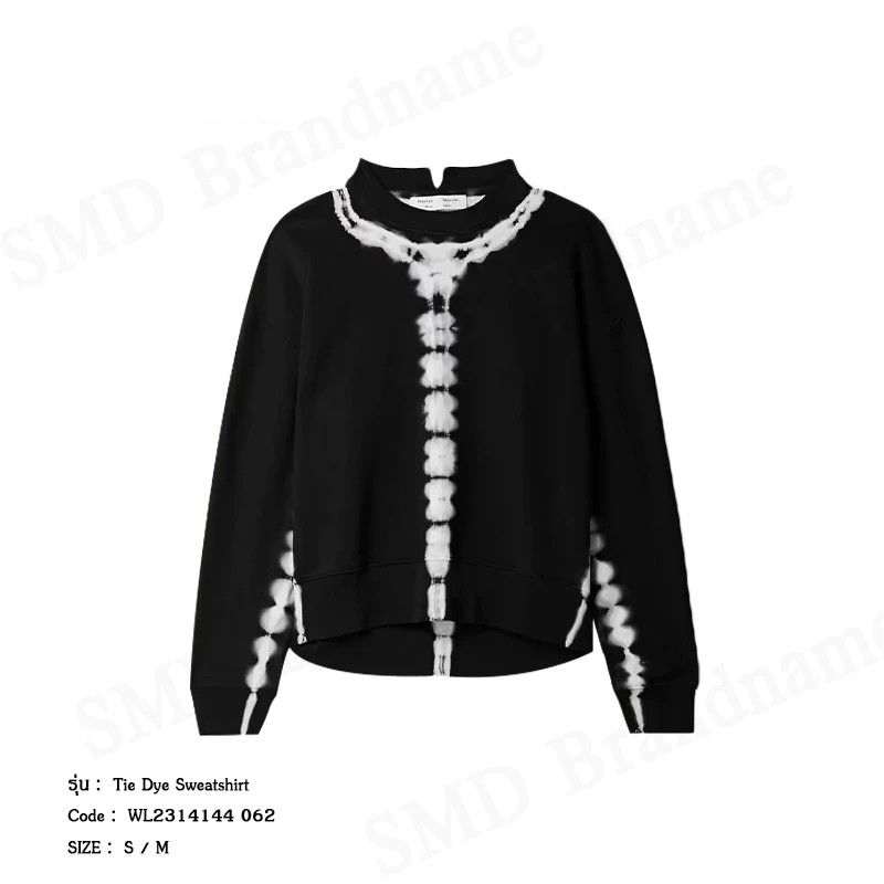 Proenza Schouler เสื้อสเวตเตอร์ผู้ชาย รุ่น Tie Dye Sweatshirt Code: WL2314144 062