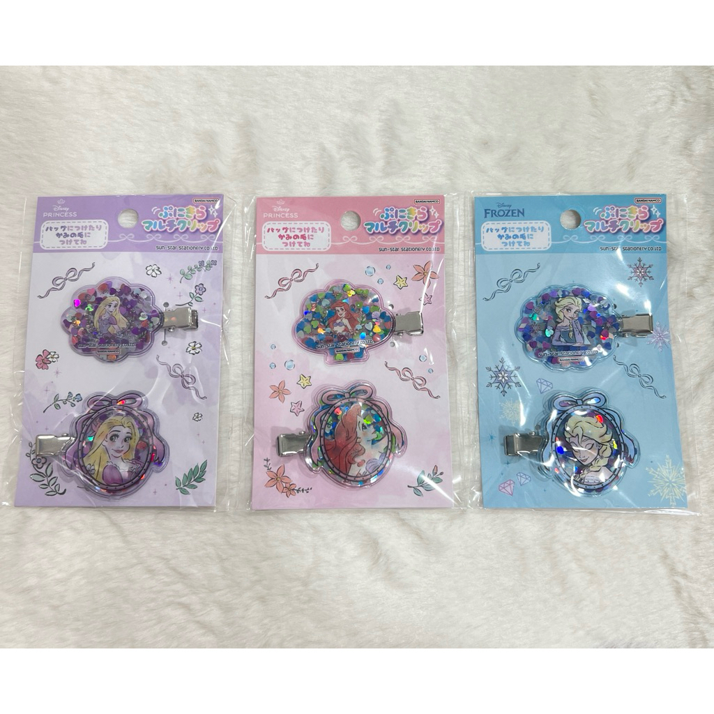 *** รวม กิ๊บ กิ๊บติดผม Mickey Minnie Princess Duffy and friends Stella lou Linabell tokyodisneysea D