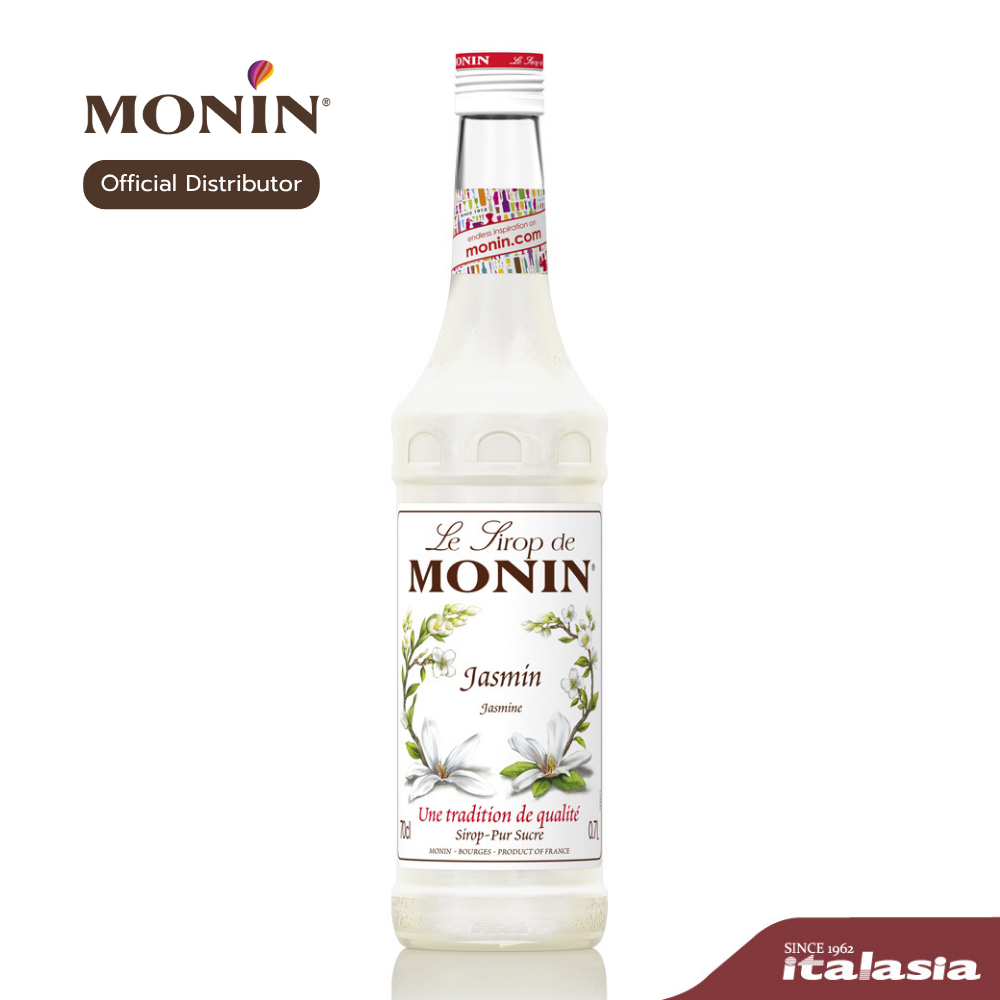 MONIN Jasmine Syrup 700 ML. | โมนิน มะลิ ไซรัป 700 มล.