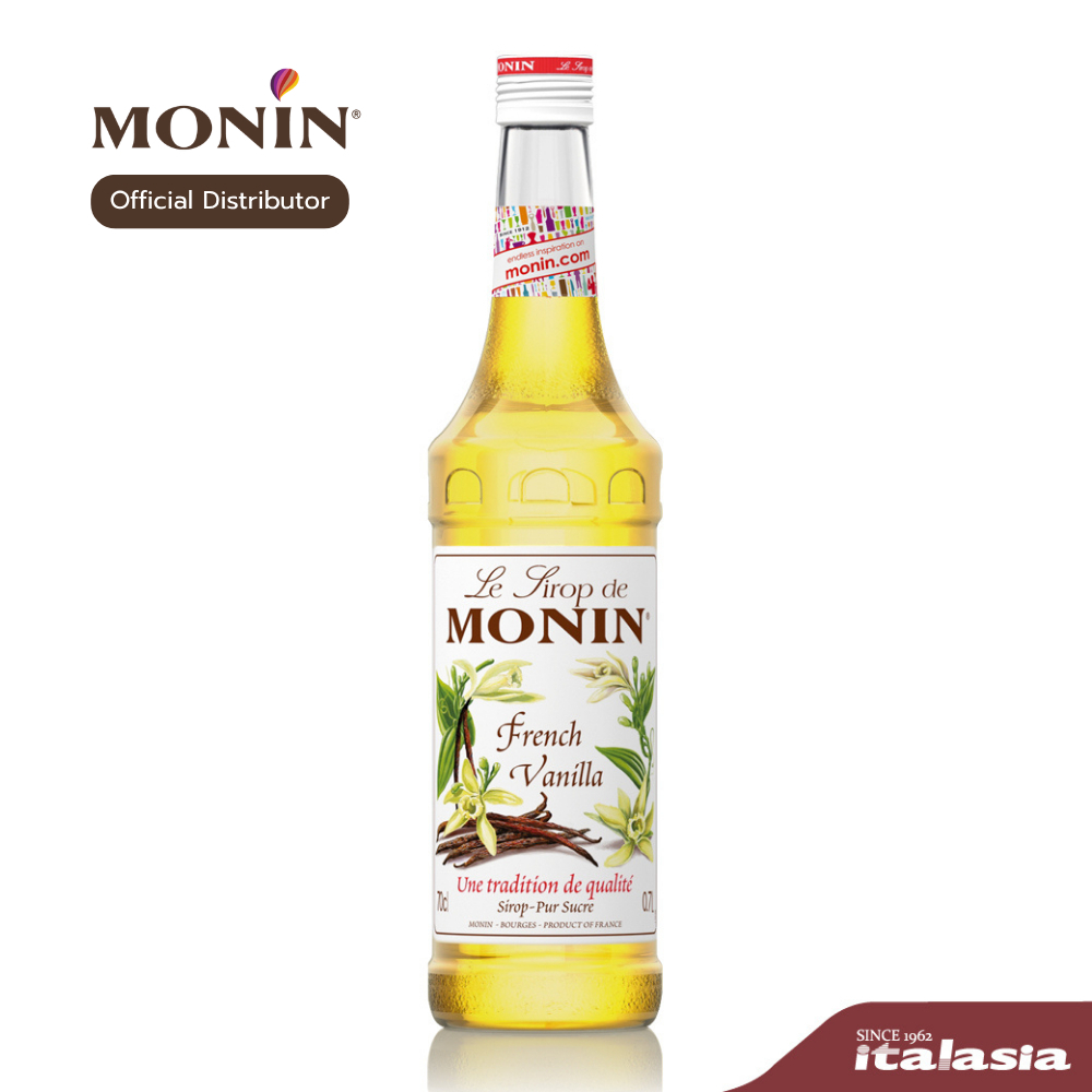 MONIN French Vanilla Syrup 700 ML. | โมนิน เฟรนซ์วานิลลา ไซรัป 700 มล.