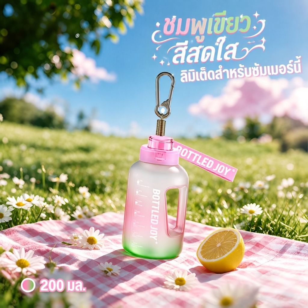 BOTTLED JOY พวงกุญแจ Mini DunDun 200ml | OFFICIAL TH