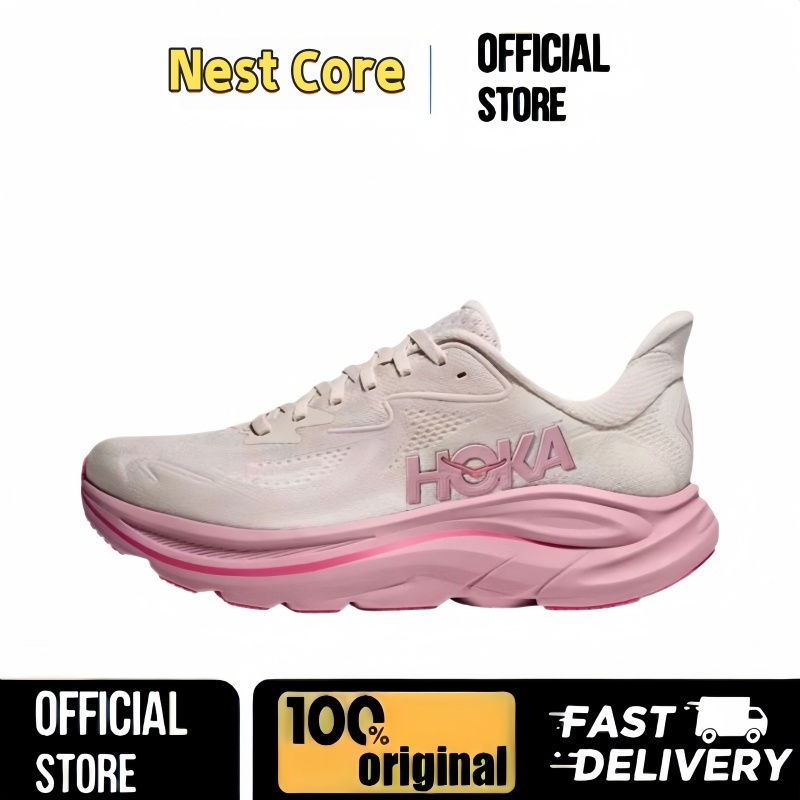 HK ONE ONE Clifton 10 รองเท้าวิ่งกีฬาสำหรับผู้ชาย น้ำหนักเบา กันลื่น ทนทาน และระบายอากาศได้ดี