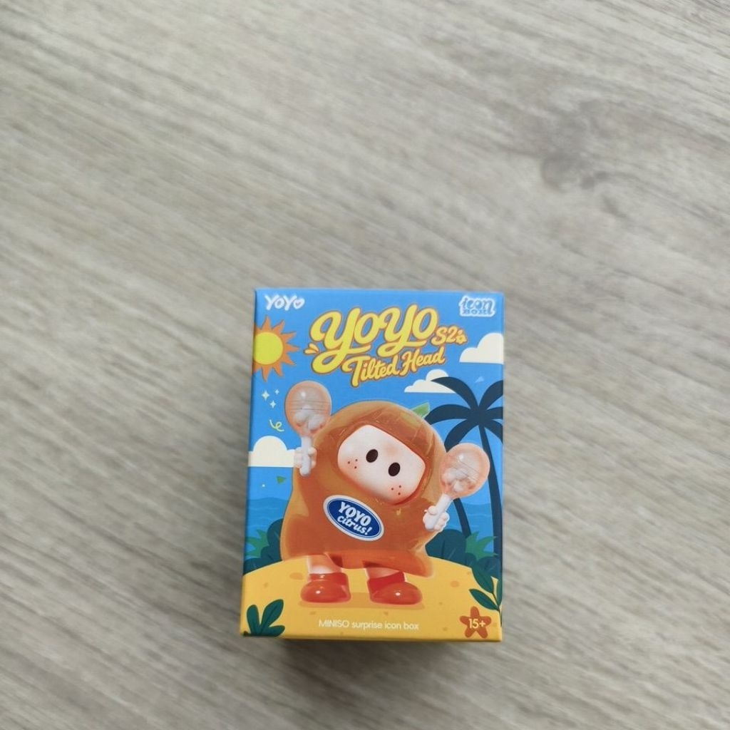 YOYO Tilted Head Collection Figure Surprise Icon Box S2 กล่องสุ่ม Yoyo