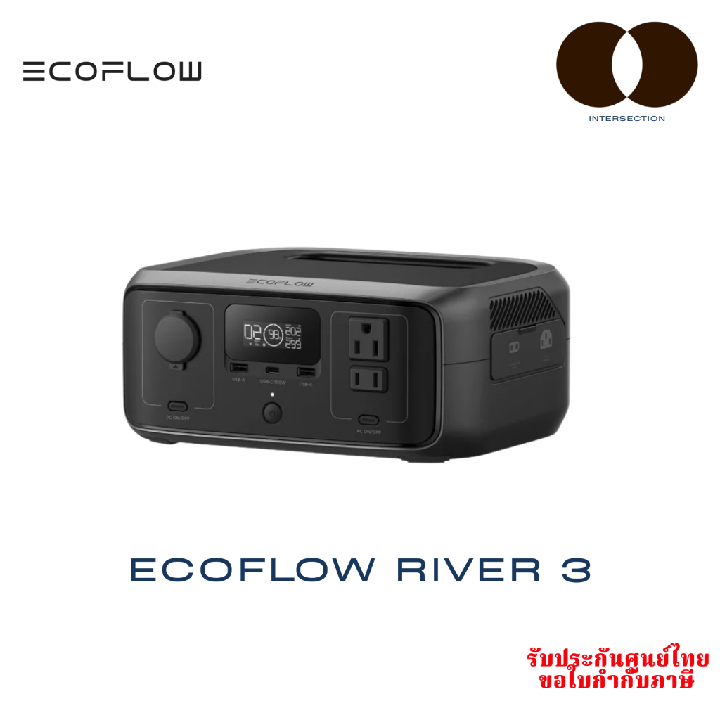 ECOFLOW RIVER 3 / RIVER 3 PLUS / RIVER 3 MAX / RIVER 3 PLUS (ประกันศูนย์ไทย) (สนใจติดต่อสอบถาม)