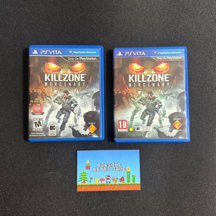 Sony Ps Vita Killzone Mercenary Zone 1,2