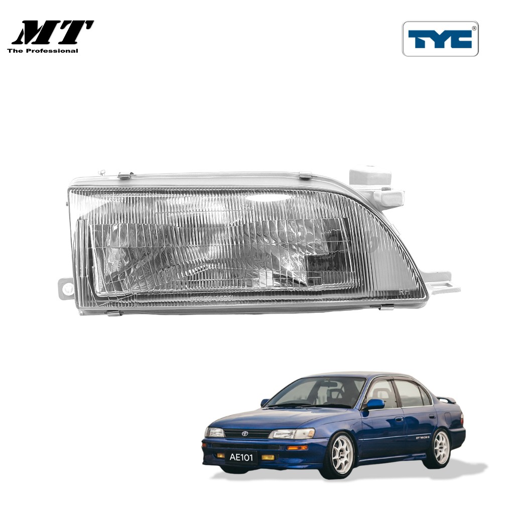 ไฟหน้า สามห่วง COROLLA TOYOTA  AE100 AE101 AE102  * TYC *