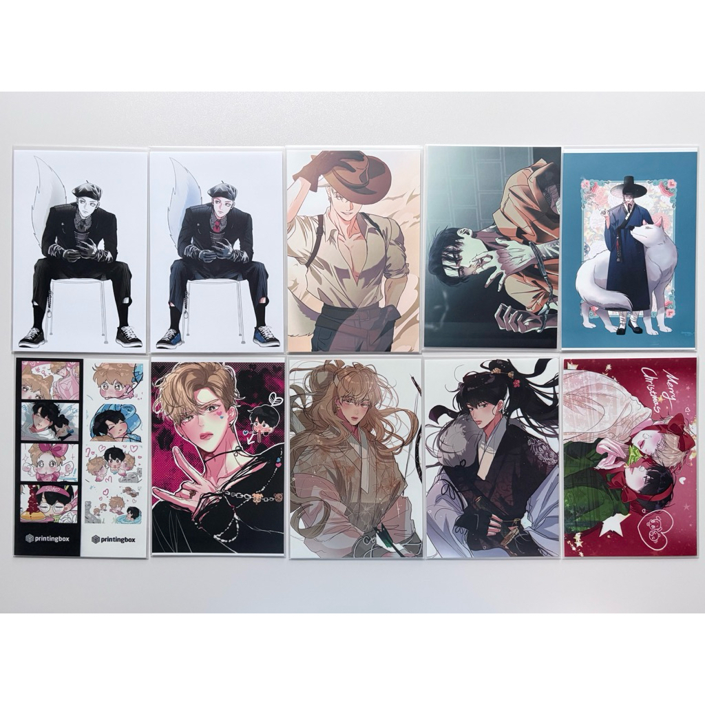 Netprint / เน็ตปริ้นท์มันฮวาเกาหลี : Hyung’s omega, You are so lovely, The bad life