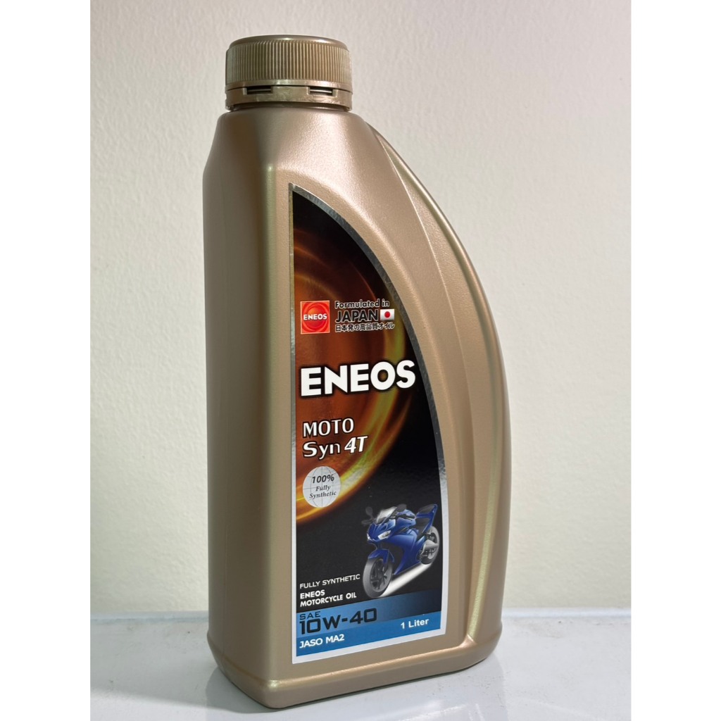 น้ำมันเครื่อง ENEOS MOTO SYN 4T 10W-40 ขนาด 1L น้ำมันเครื่องสังเคราะห์แท้ 100%