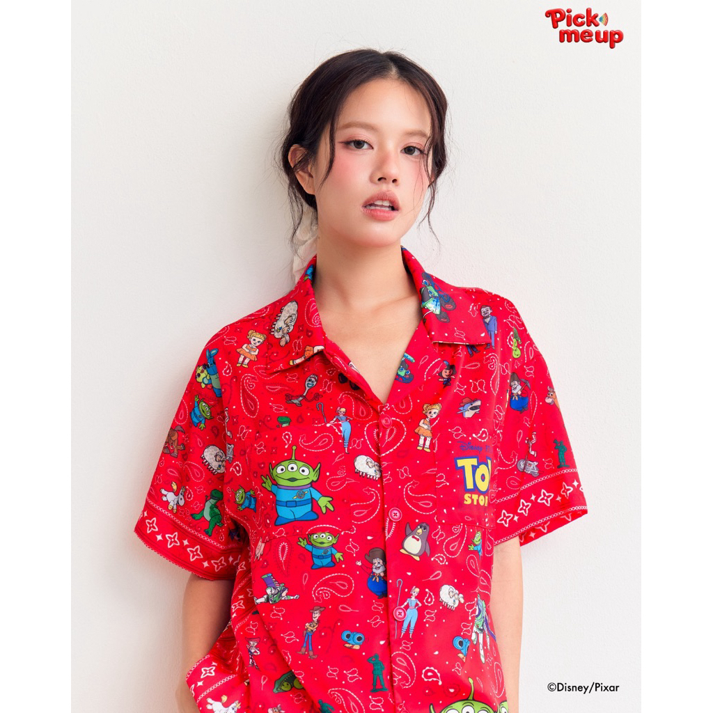 PickMeUp ชุดนอนพิมพ์ลาย Toy Story Paisley ลิขสิทธิ์ Disney