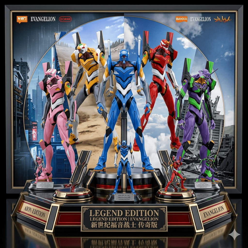 พร้อมส่งจากไทยจ้า Blokees Eva Action Edition EVANGELION-01 / EVA 01 TV 02 S-type / 00 / 08 / 01 + เท