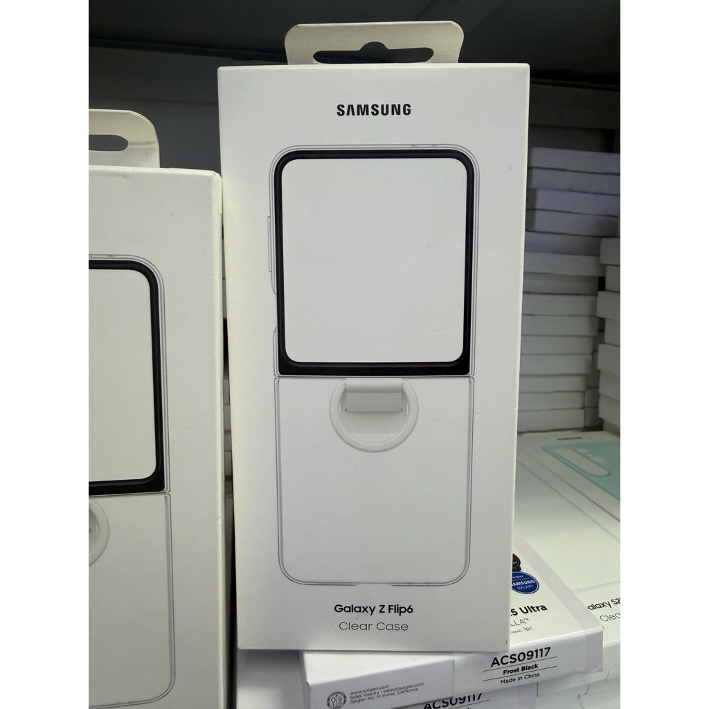 [ของแท้] เคส ซัมซุง Samsung Galaxy Z Flip6 case Clear Gadget Case เคสใสมีห่วง Z Flip 6