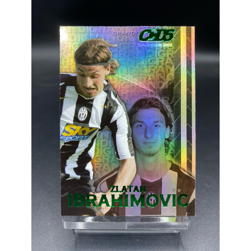 การ์ดฟุตบอล ⚽️ Zlatan Ibrahimovic Grandi #G5 | 2005 Panini Calcio Cards - Juventus