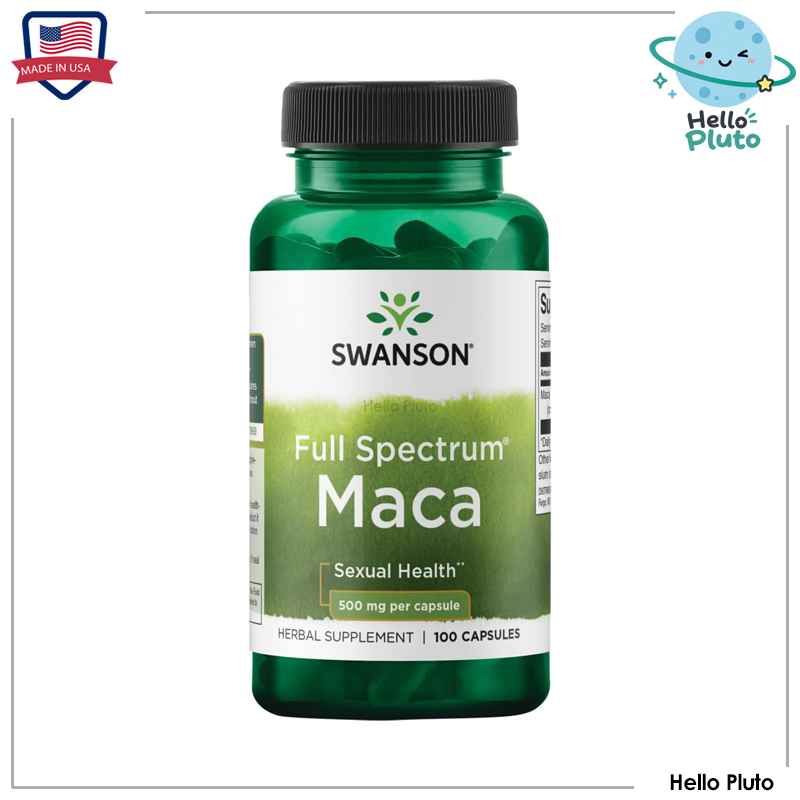 Swanson, Full Spectrum Maca, 500 mg, 100 Capsules