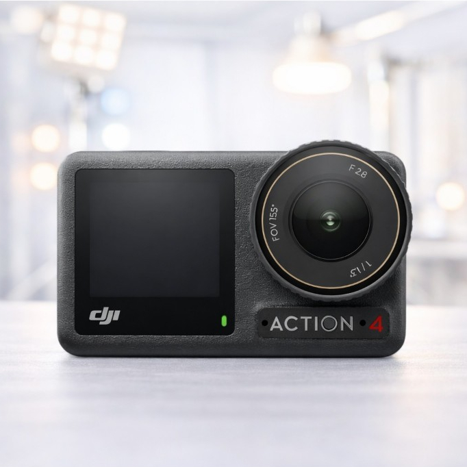 ของใหม่มือหนึ่ง‼️DJI Osmo Action 4 Adventure Combo เซนเซอร์ใหญ่ 1/1.3” | 4K 120fps