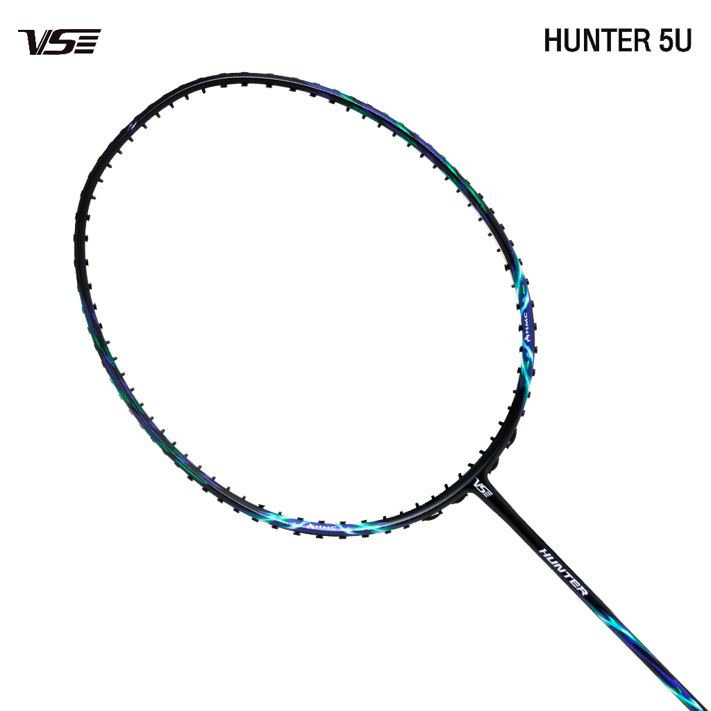 VS مضرب ريشة Hunter ‏4U/5U مع مقبض وغطاء وأوتار — صورة 5