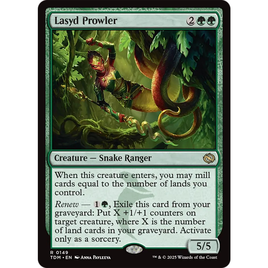 [Tarkir: Dragonstorm] - [TDM] - [Lasyd Prowler] - (R) - [2025]