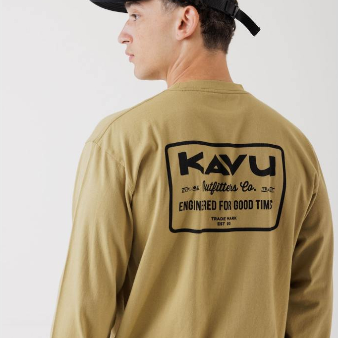 KAVU تيشيرت بأكمام طويلة LS Engineered — صورة 5