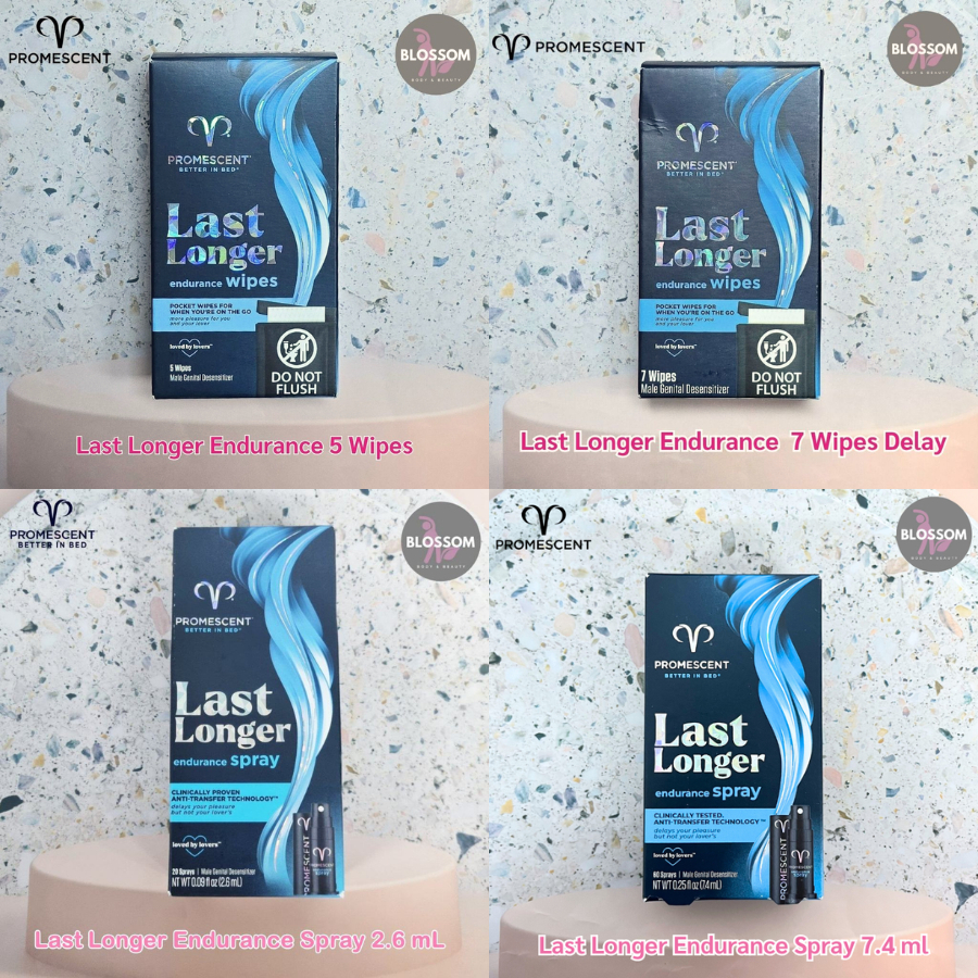 Promescent - Last Longer Endurance Spray or Wipes #Delay Spray