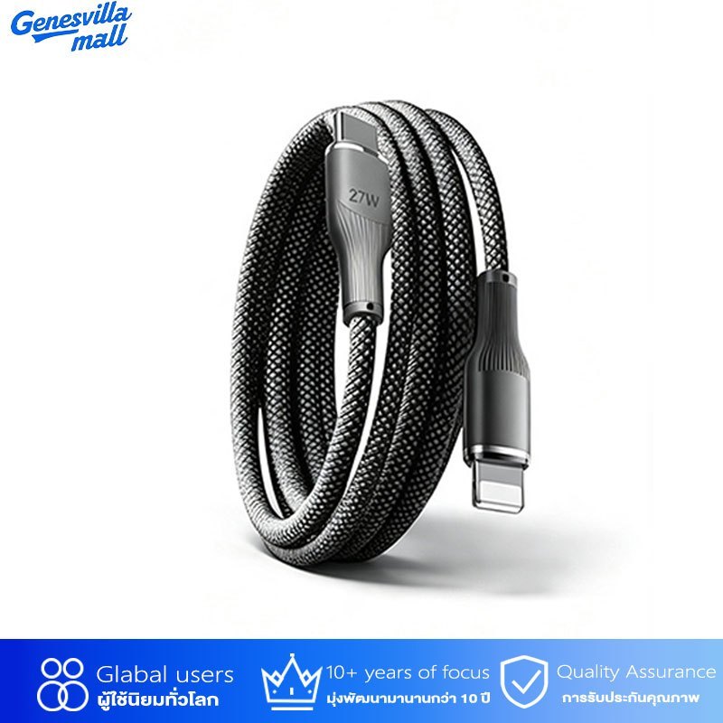 สายชาร์จเร็ว PD 27W สายชาร์จ Type- C Fast Charger สายชาร์จ USB Data Line สําหรับ I7-14Pro/MAX