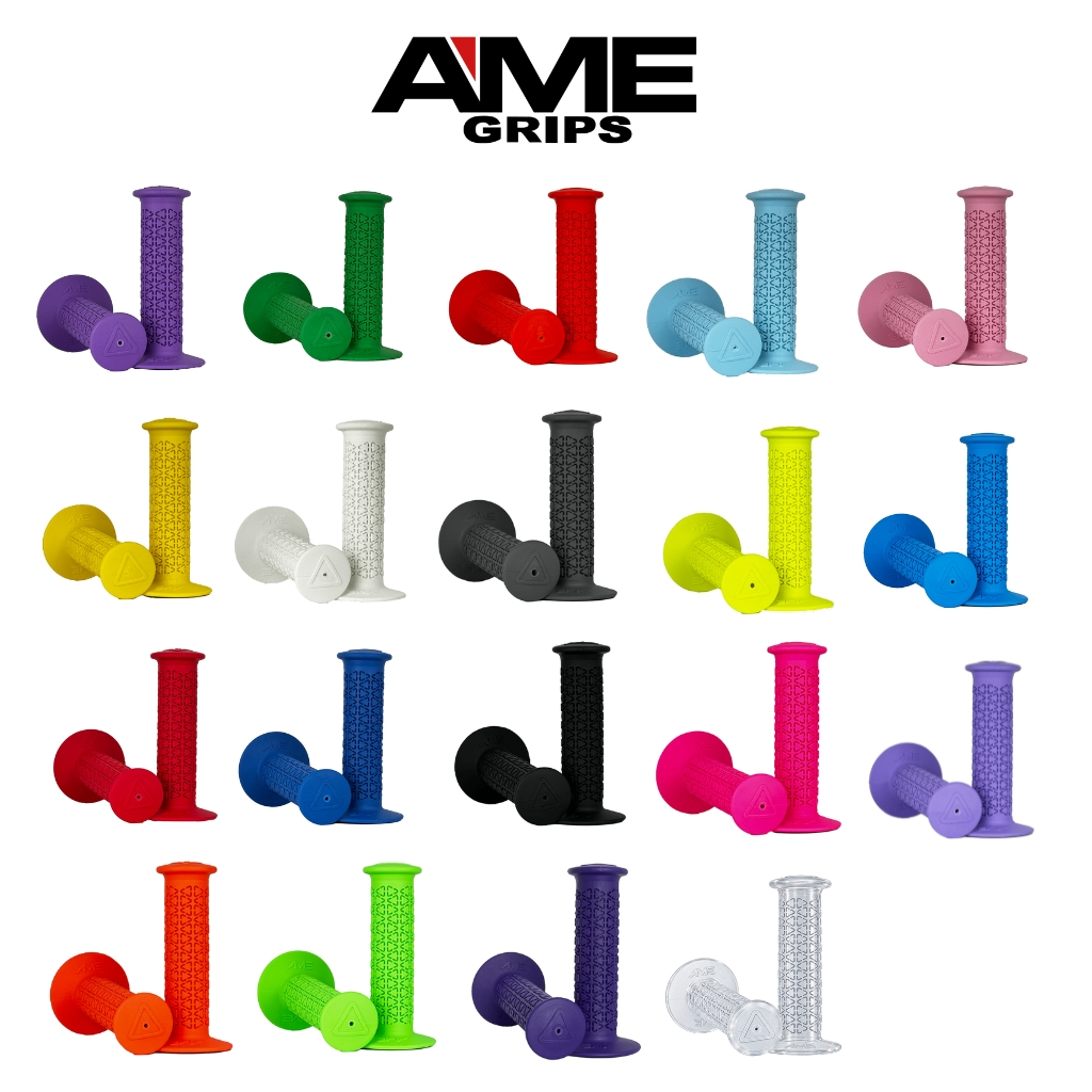 ปลอกแฮนด์ AME BMX Round Grips Made in USA มี 18สี