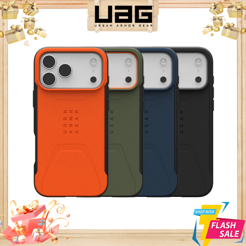 UAG เคสสำหรับ iPhone 17- 17 Pro max รุ่น Civilian (Magnetic)