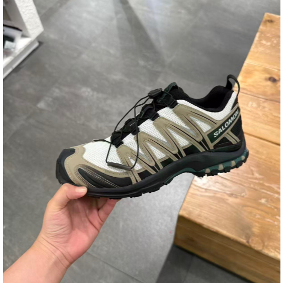 SALOMON XA PRO 3D low cut beige color