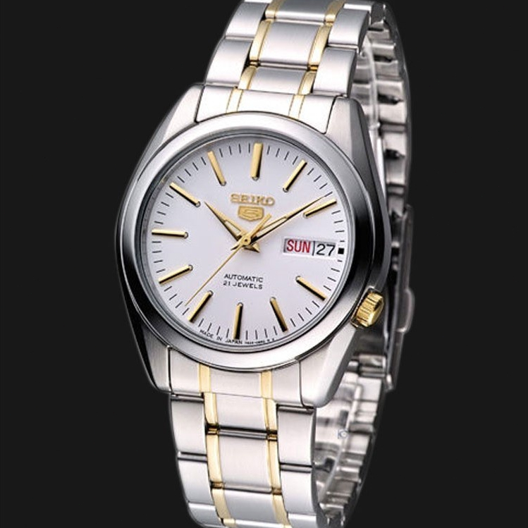 【พร้อมส่ง】นาฬิกา Seiko ของแท้ 100% สแตนเลสสตีล กันน้ำ นาฬิกาผู้ชาย Seiko 5 จากญี่ปุ่น