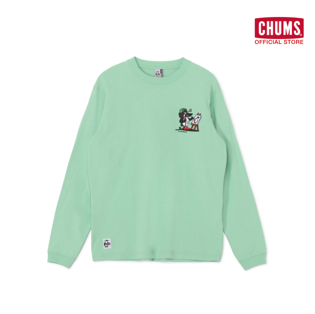 CHUMS | Kaseki Cider A la Carte 2 Brushed L/S T-shirt / เสื้อยืดชัมส์แขนยาว คอลเลกชั่น สุดลิมิเต็ด สไตล์ญี่ปุ่น