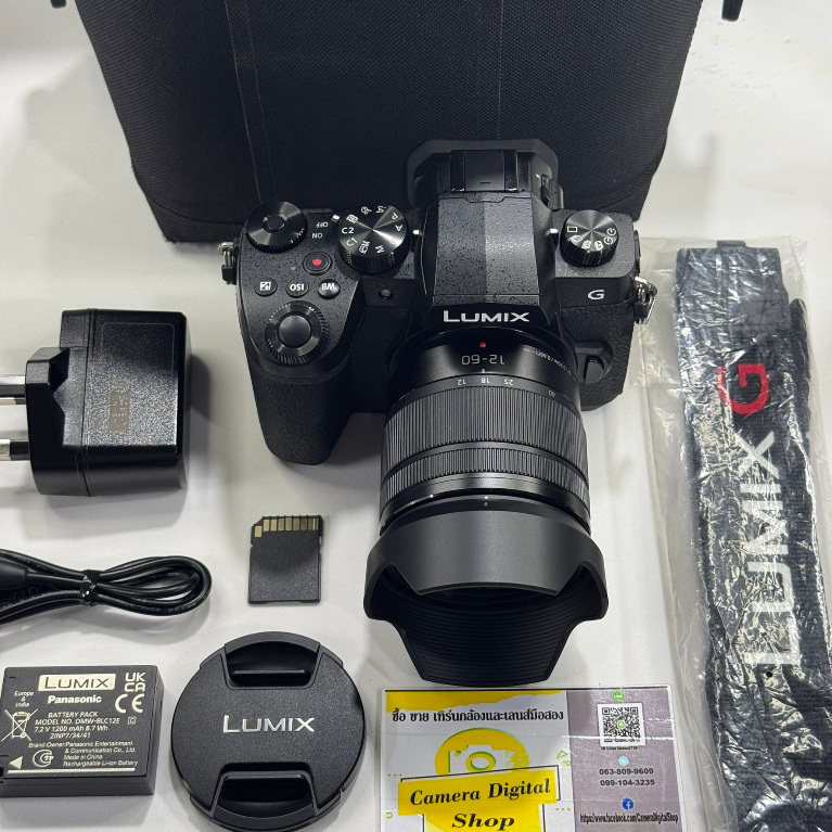 กล้องมือสอง Panasonic Lumix G95 + Lens Lumix 12-60mm F3.5-5.6 ASPH.