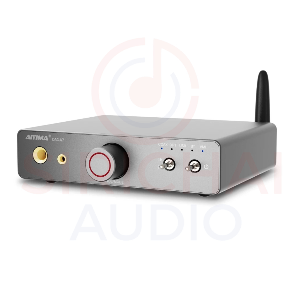 เครื่องขยายเสียงหูฟัง AIYIMA รุ่น A7 (DAC-A7 HIFI  ES9038Q2M)