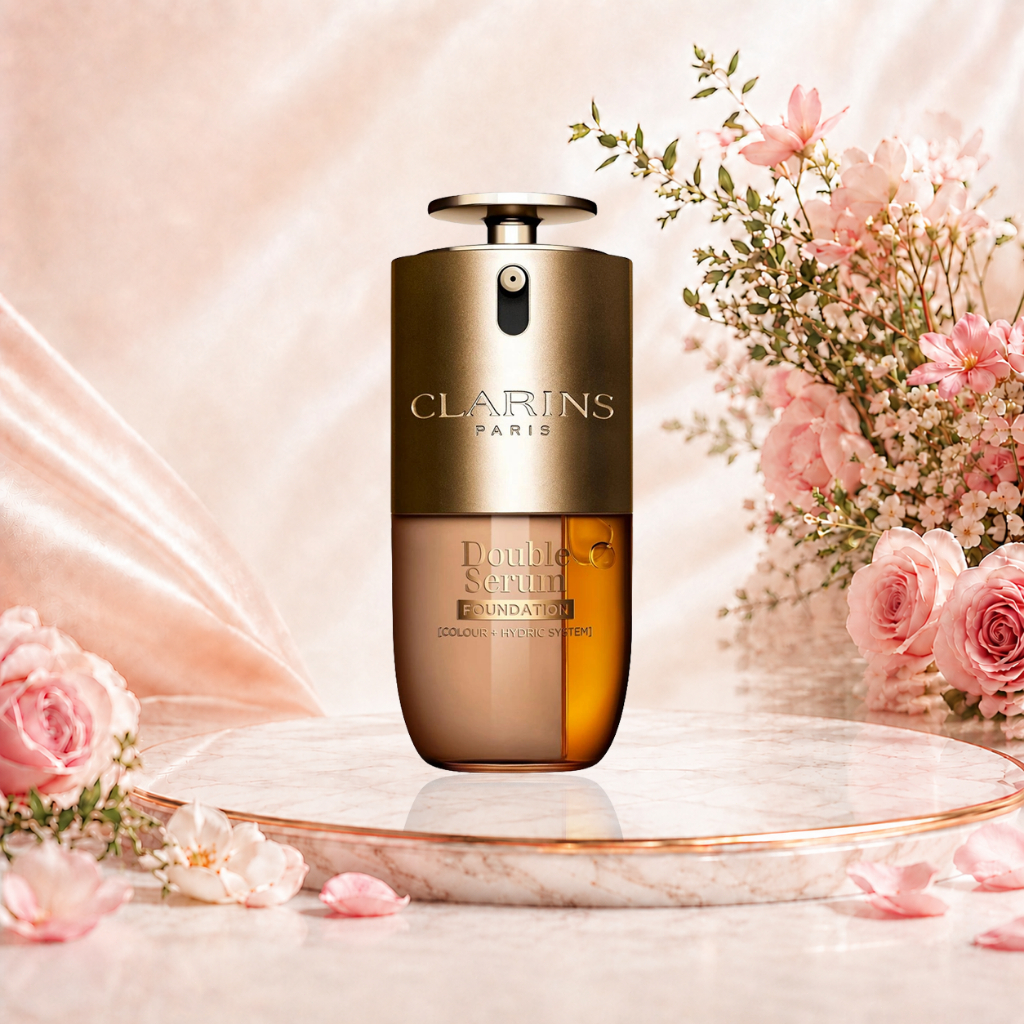 [แท้] [พร้อมส่ง] Clarins Double Serum Light Foundation รองพื้นบำรุงผิว ฉ่ำโกลว์ ปกปิดเนียน ติดทน กันน้ำ 30ml