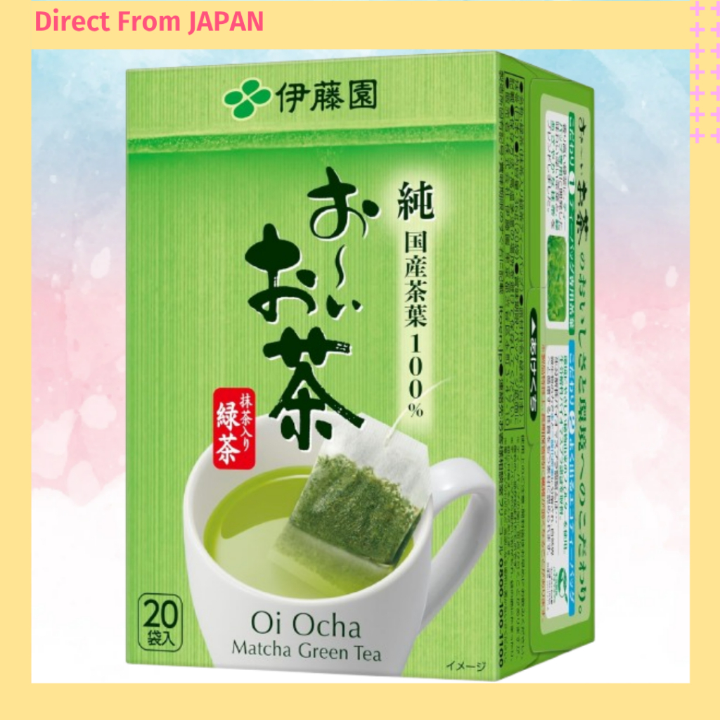 ชาเขียวญี่ปุ่น ITOEN Oi Ocha ผสมมัทฉะ ชนิดถุงชง Eco Tea Bag