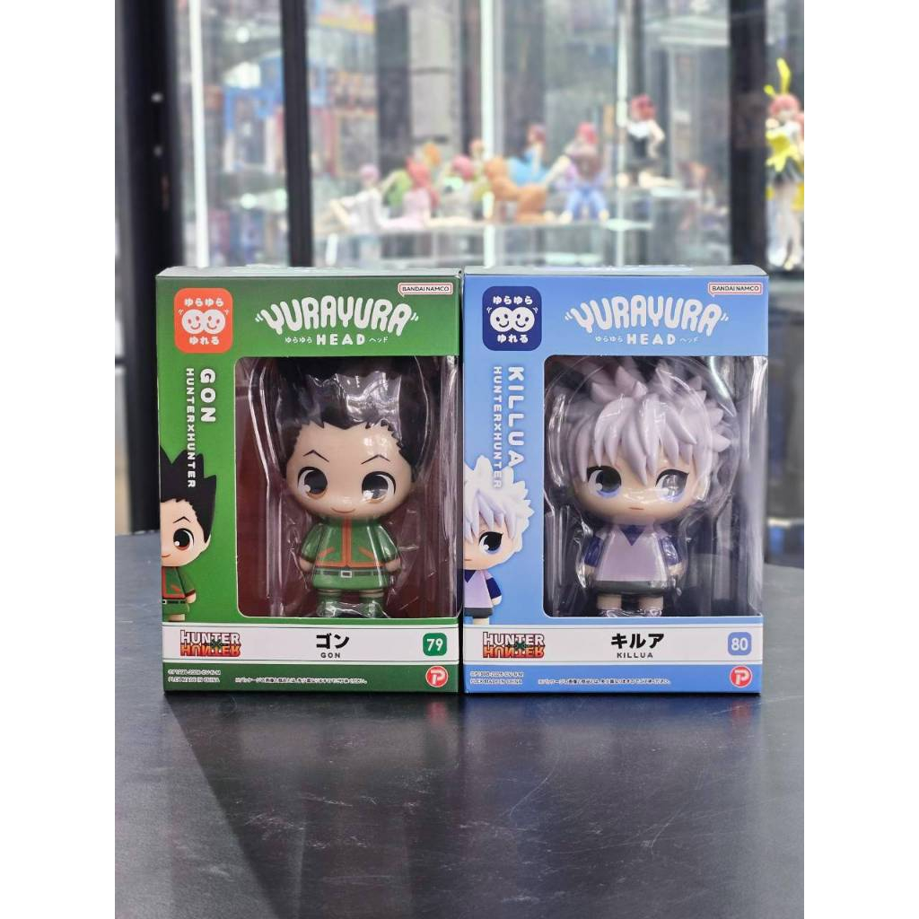 (พร้อมส่ง)(ล็อตญี่ปุ่น)Hunter x Hunter Yurayura Head Killua/Gon