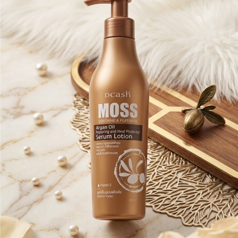 เซรั่มอาหารผม Dcash Moss sunshine & platinum 200ml