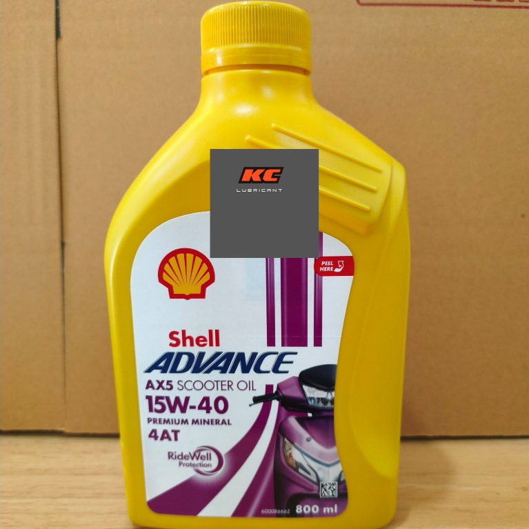 Shell Advance AX5 Scooter 15W-40 0.8 L.