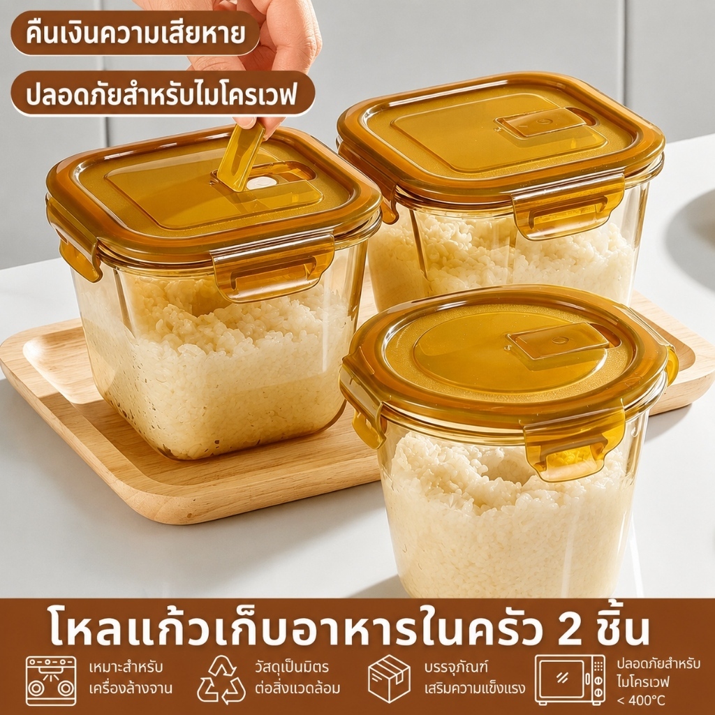 ขวดแก้วใส่เครื่องเทศ ขวดพริกไทย ขวดเกลือ ขวดใส่ผงปรุงรส แบบเขย่า ฝาปิดกันชื้น สุญญากาศ จัดเก็บในครัว