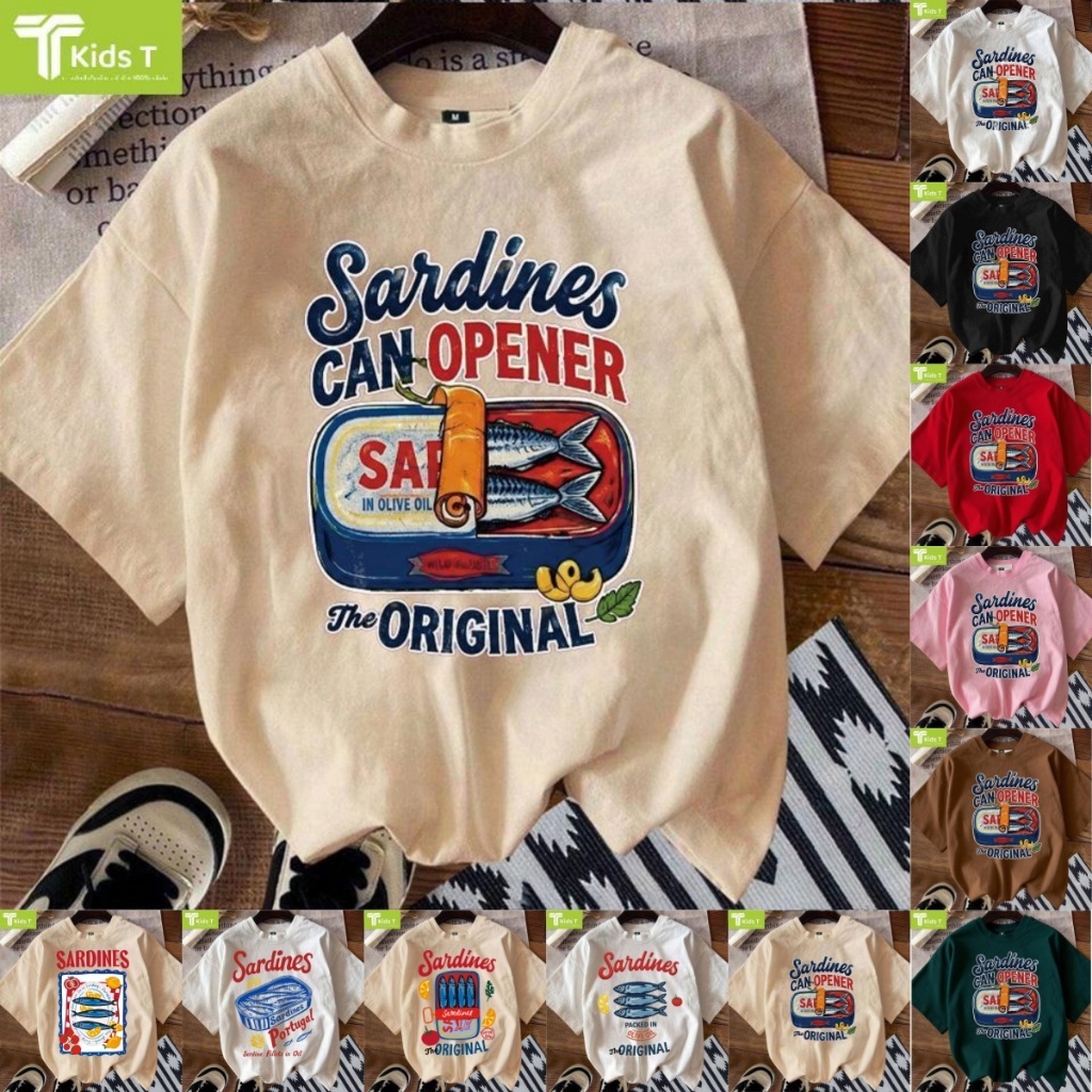 เด็ก เสื้อยืดเด็ก เสื้อเด็กผู้ชาย เด็กผู้หญิง kids เสื้อผ้าเด็ก คอตตอนแท้ ระบายอากาศดี นุ่มใส่สบาย 1ขวบ เสื้อเด็ก #1207