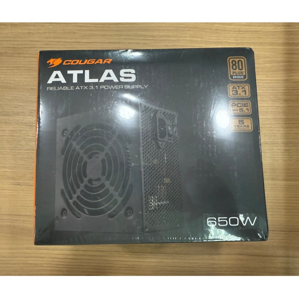 PSU COUGAR 650W ATLAS 80+BRONZE [มือ1]