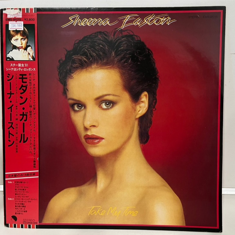 1LP Vinyl Records แผ่นเสียงไวนิล Take My Time Sheena Easton   (H21C75)