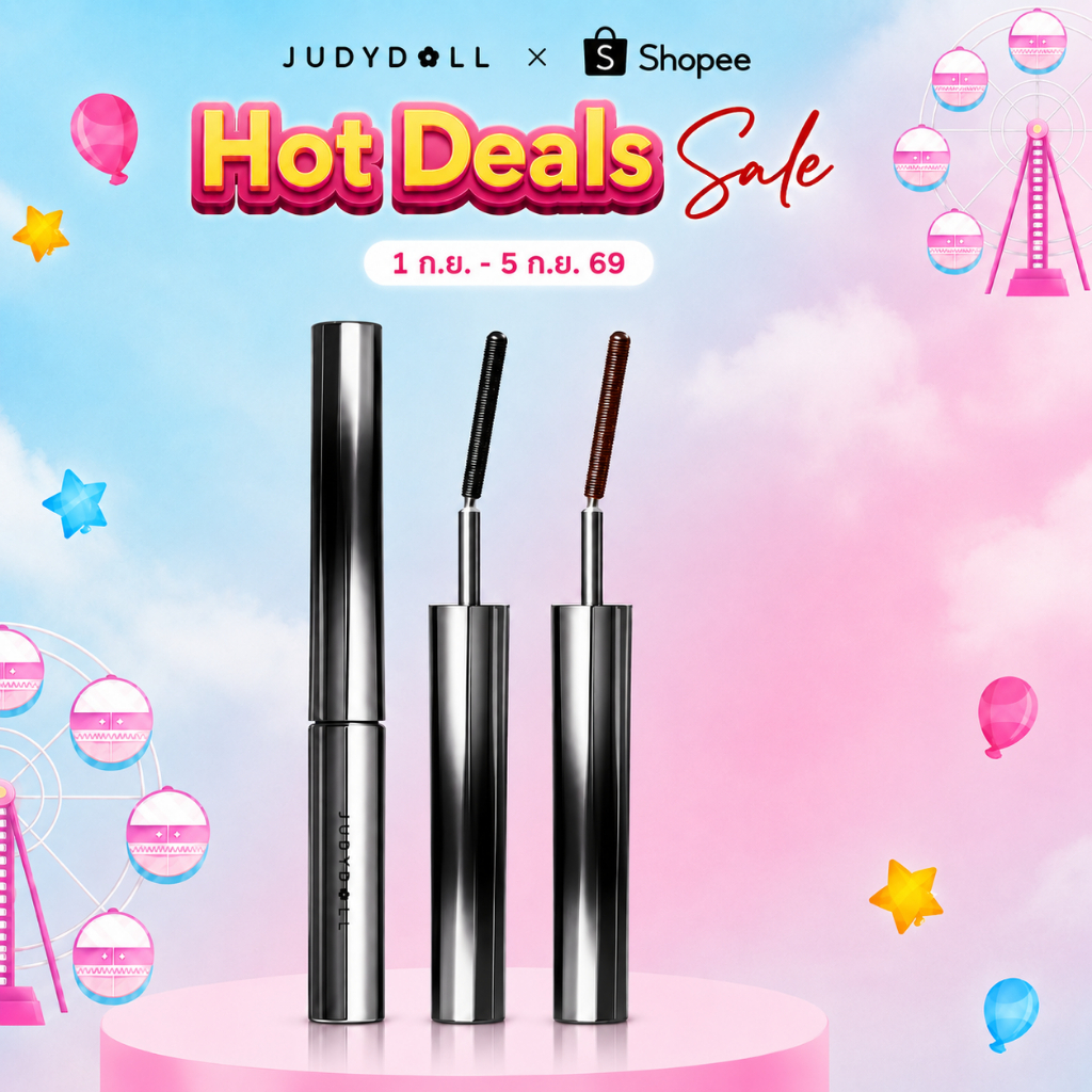 【ใหม่】JUDYDOLL CURLING IRON MASCARA จูดี้ดอล เคิร์ลลิ่ง ไอรอน มาสคาร่า