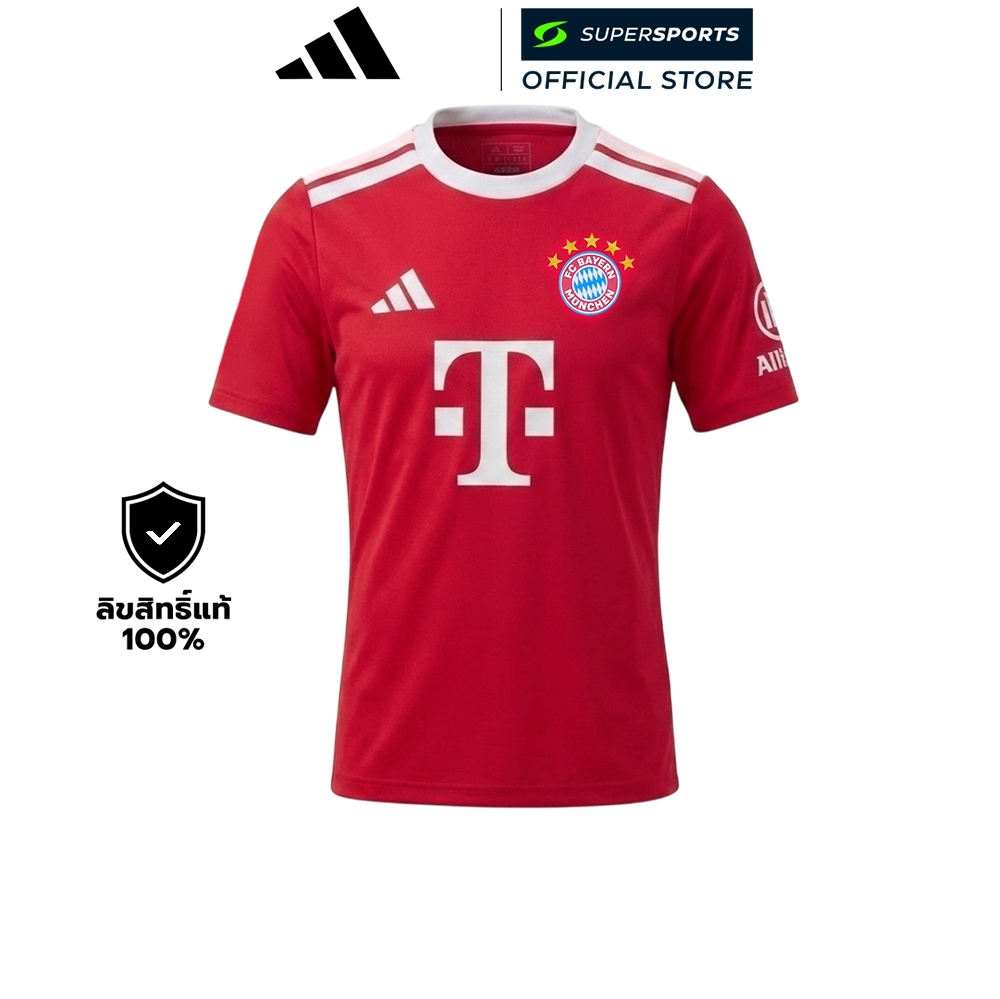 ADIDAS เสื้อแข่งเด็กทีมบาเยิร์น มิวนิค ชุดเหย้า เกรด Fan ฤดูกาล 2026/27