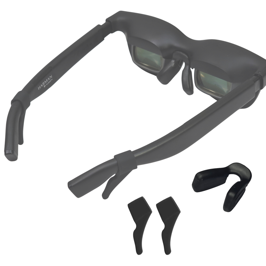 ซิลิโคนเกี่ยวหู + แป้นรองจมูกซิลิโคน สำหรับ VITURE, XREAL, Meta และแว่นขา Oakley / รุ่นที่รองรับ