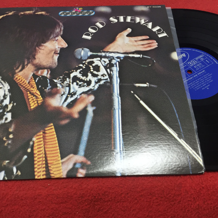 Rod Stewart - Rod Stewart ขนาด 12 นิ้ว LP ร้าน PinHaiMusic B203